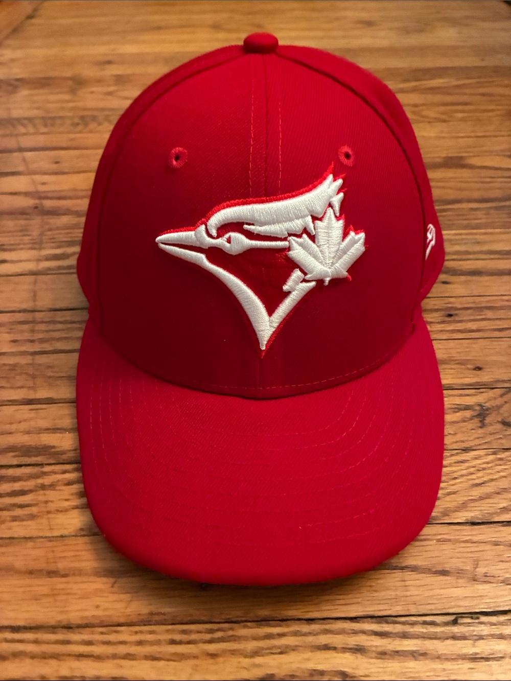 Red Toronto blue Jay 7 5/8 Baseball Cap with White Logo